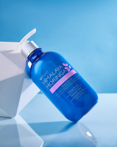 Обновляющий кондиционер для волос POGONIA с маслом моринги и гималайской солью, 500 мл